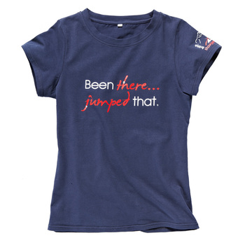 The British Showjumping Derby Skinny Fit T-Shirt is available